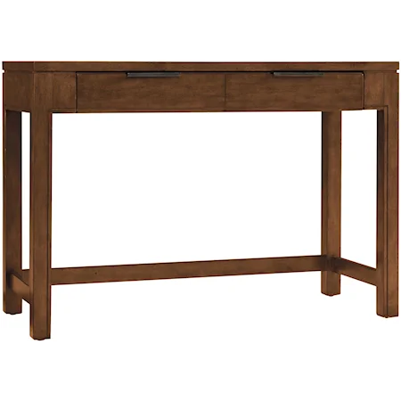 Table Desk with One Drop-Front Drawer